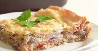 Рецепт Лазаний овощная из лаваша