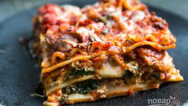 Рецепт лазаний простая