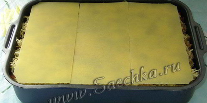 Рецепт лазаний с фаршем и баклажанами