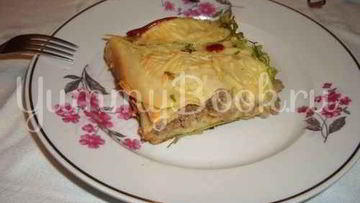Рецепт Лазаний с фаршем и соусом Бешамель