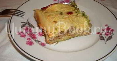 Рецепт Лазаний с фаршем и соусом Бешамель