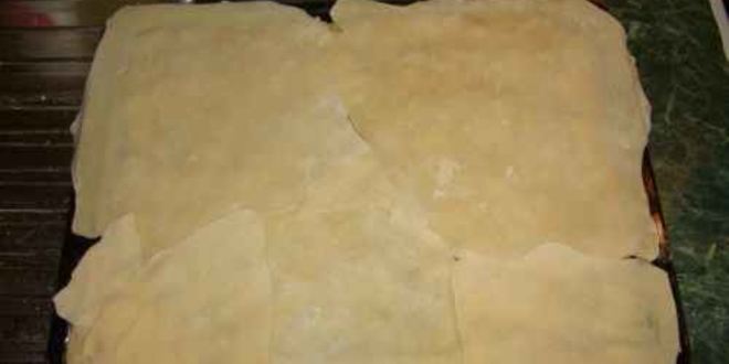 Рецепт лазаний с фаршем и соусом бешамель