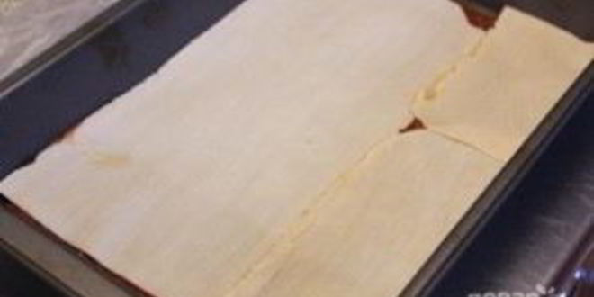 Рецепт лазаний с готовыми листами