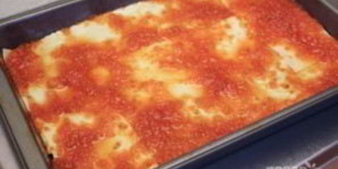 Рецепт лазаний с готовыми листами