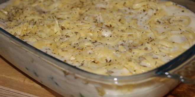 Рецепт лазаний с курицей и шпинатом