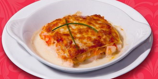 Рецепт Лазаний с морепродуктами