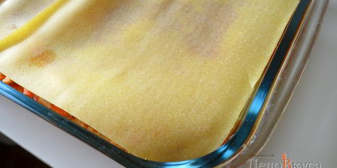 Рецепт лазаний с мясом