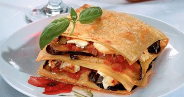 Рецепт Лазаний с рикоттой и баклажанами