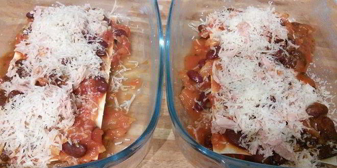 Рецепт лазаний с тунцом арабиата