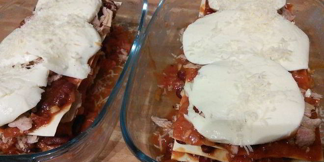 Рецепт лазаний с тунцом арабиата