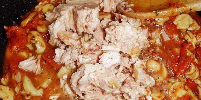 Рецепт лазаний с тунцом