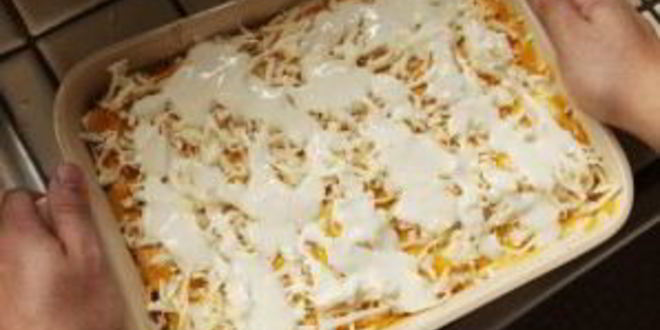 Рецепт лазаний с тыквой