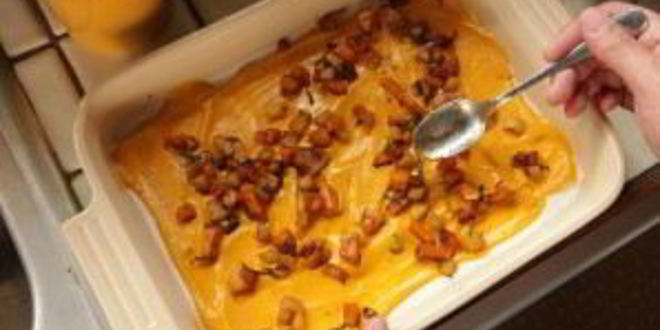 Рецепт лазаний с тыквой