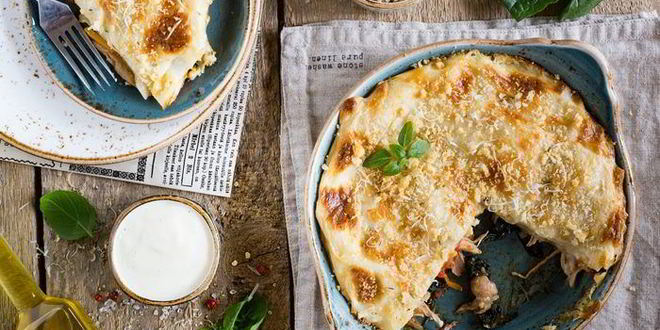 Рецепт лазаний с уткой