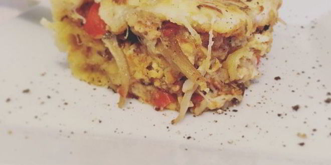 Рецепт Лазаний с вешенками под соусом бешамель