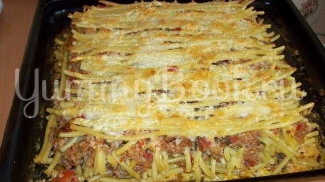 Рецепт ложной лазанья