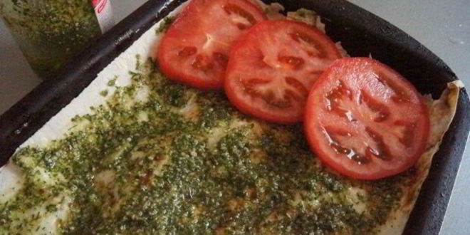 Рецепт овощной лазанья из лаваша с лечо и баклажаном