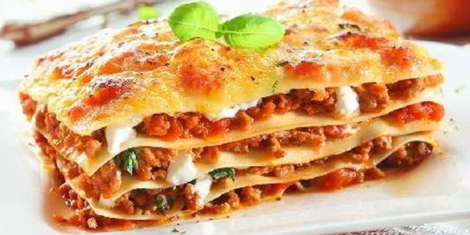 Рецепт Традиционной лазанья болоньезе