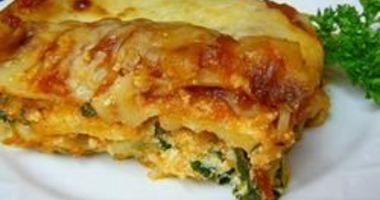 Рецепт Вегетарианской лазанья со шпинатом