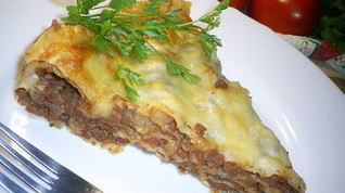 Рецепт Вкусной и быстрая лазанья на лаваше