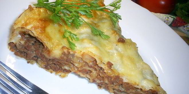 Рецепт Вкусной и быстрая лазанья на лаваше