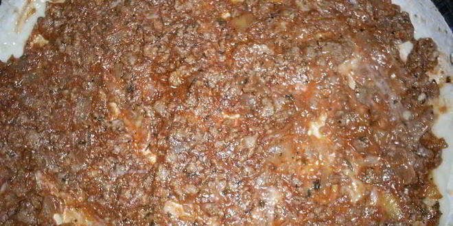 Рецепт вкусной и быстрая лазанья на лаваше