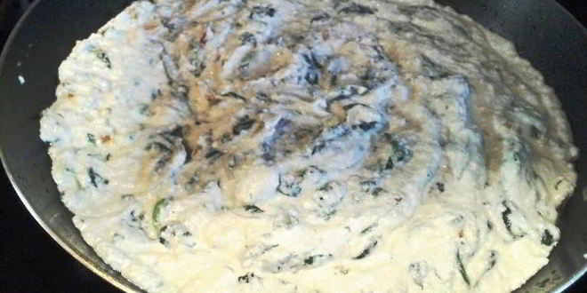 Рецепт каннеллонь под соусом бешамель с рикоттой и шпинатом