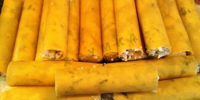 Рецепт каннеллонь под соусом бешамель с рикоттой и шпинатом