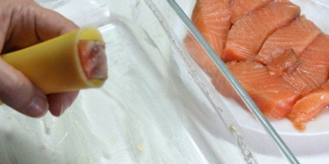 Рецепт каннеллонь с филе семги