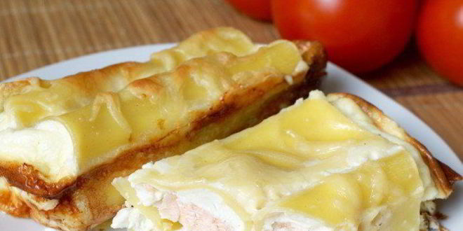 Рецепт каннеллонь с филе семги