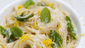 Рецепт Лимонных спагетти