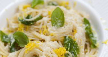 Рецепт Лимонных спагетти