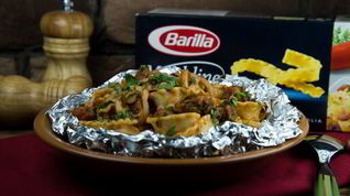 Рецепт Мафальдине, запеченные в фольге