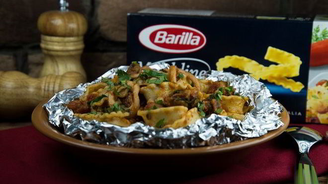 Рецепт мафальдине, запеченные в фольге