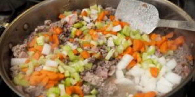 Рецепт макарон болоньезе