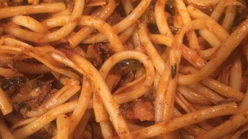 Рецепт Макарон с тушенкой