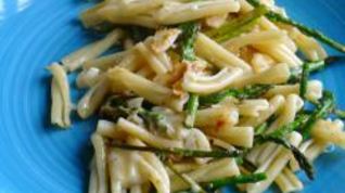 Рецепт Макарон со спаржей и сыром
