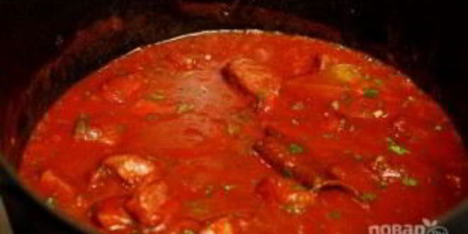 Рецепт макарон со свининой на сковороде