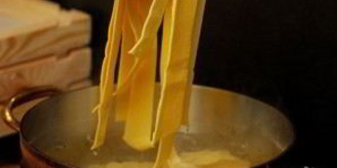 Рецепт макарон со свининой на сковороде