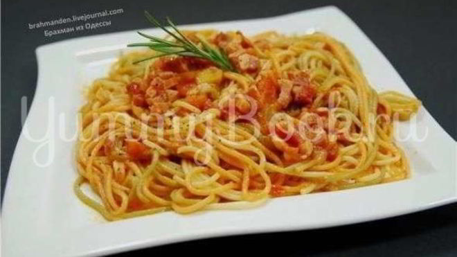 Рецепт пасты аматричиана
