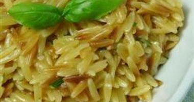 Рецепт Пасты Орзо с сыром Пармезан и базиликом