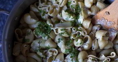 Рецепт Пасты с грибами и артишоками