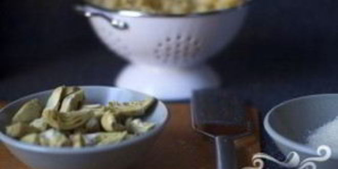 Рецепт пасты с грибами и артишоками