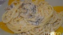 Рецепт Пасты с грибами в сливочном соусе