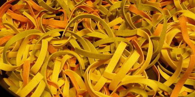 Рецепт пасты с мидиями, шафраном и белым вином