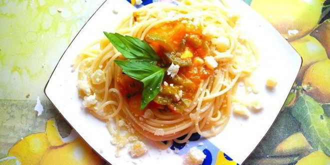 Рецепт пасты с солнечным соусом