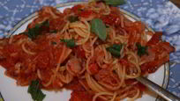 Рецепт Спагетти аль аматричиана
