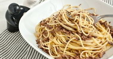 Рецепт Спагетти с фаршем в мультиварке