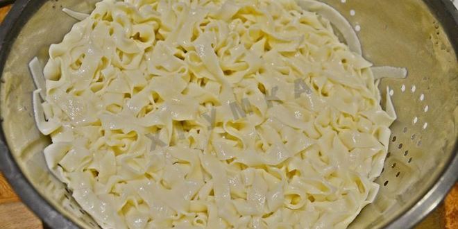 Рецепт спагетти с курицей в сливочном соусе