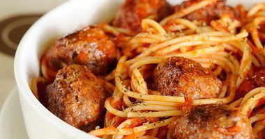 Рецепт Спагетти с мясными шариками в томатном соусе